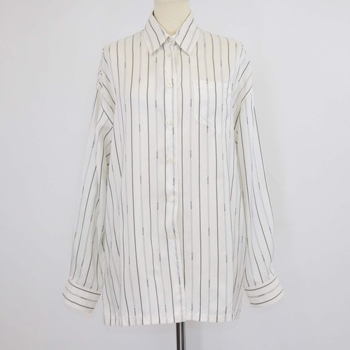 Camicia prada bianca righe - bianca,