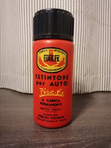 Estintore per auto epoca - estintore,