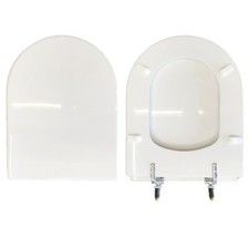 ASSE COPRIVASO COPRIWATER CIAMBELLA WC CLODIA DOLOMITE LEGNO MDF BIANCO