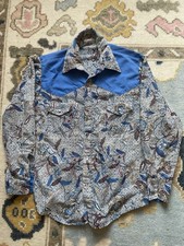 Camicia western vintage con