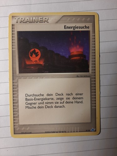 Carta allenatore pokemon 2004 - allenatore,