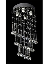 Lampadario cristalli gocce