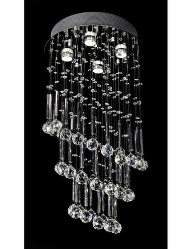 Lampadario cristalli gocce