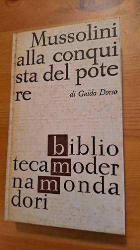 Dorso guido mussolini alla - dorso,