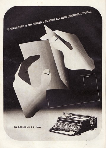 Pubblicita 1942 olivetti - 1942,