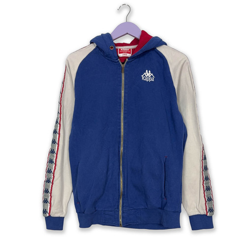 Felpa kappa vintage blu - felpa,
