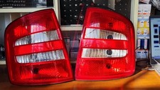Coppia di fanali posteriori originali Skoda Fabia 99 03