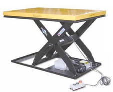 PIATTAFORMA ELETTRICA OLEODINAMICA SOLLEVAMENTO A PANTOGRAFO 2000 KG 1300 X 800