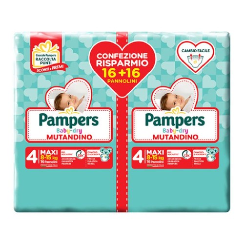 Mutandino maxi pampers - tg.4,