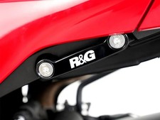 PLACCHE COPRI FORI POGGIAPIEDI POSTERIORI R&G PER HONDA CBR 600 RR 2007-2025