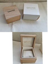 90s EBERHARD WOODEN WATCH BOX