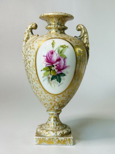 Antico vaso urna dipinto - , a