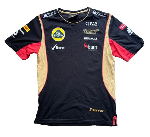 Shirt lotus team nera - lotus, f1
