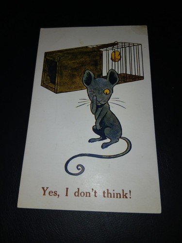 Old comic mouse - mouse, &