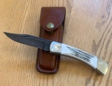 BUCK CUSTOM 110 STAG DAMASCUS