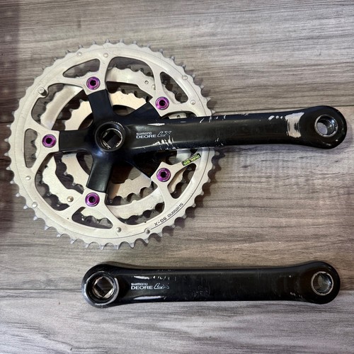Guarnitura shimano deore - guarnitura,
