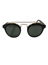 RAY BAN Occhiale da sole rotondo Donna Occhiale da sole nero-oro elegante