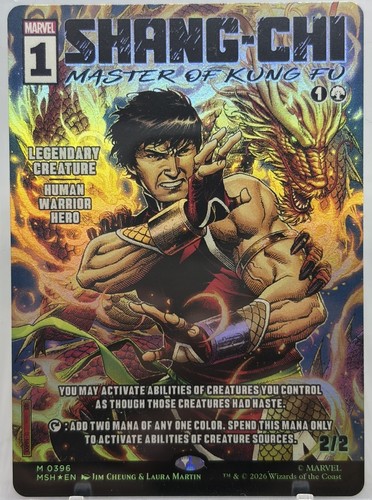 Mtg shang chi maestro del - mtg,