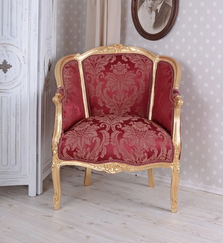 Rococo poltrona bergere - rococo,