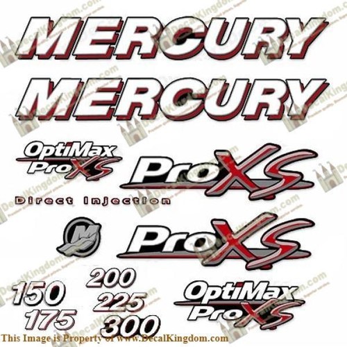 Kit decalcomanie mercury - decalcomanie,