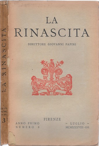 Rinascita rivista del - rinascita.,