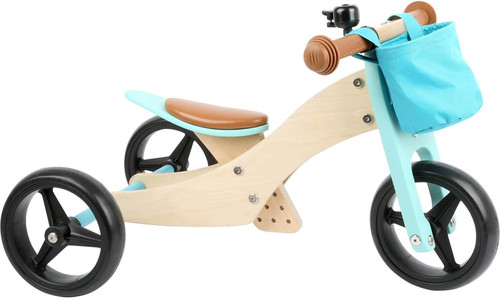 Biciclettina triciclo turchese - biciclettina,