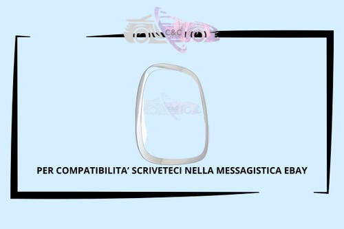 Cornice cromata fanale - cornice, stop