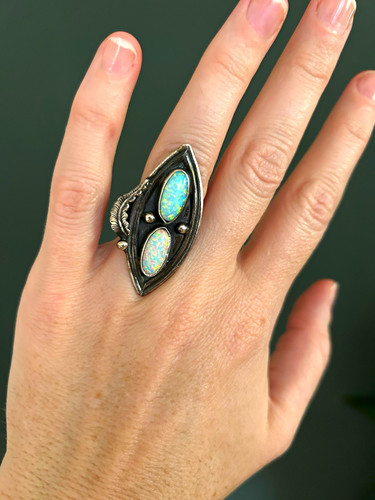 Anello vintage argento - vintage,