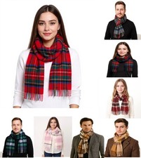 Sciarpa tartan 100 lana - in, 100%