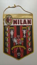 Vintage Retro 1969 AC MILAN 1899  Stendardo Gagliardetto  Campione d'Europa