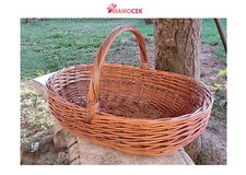 Cesto vimini raccolta legna - cesto,
