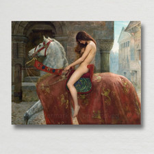 Quadro preraffaellita Lady