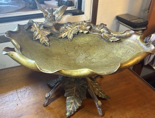 Coupe art nouveau bronze au - en,