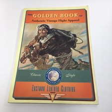 The Golden Book of Authentic Vintage Flight Apparel Eastman Leather 1998 -stains
