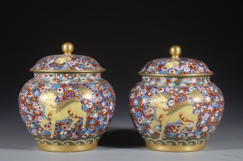 Coppia vaso qianlong - vaso,