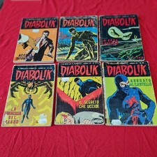 (Giussani) 6 Albi DIABOLIK