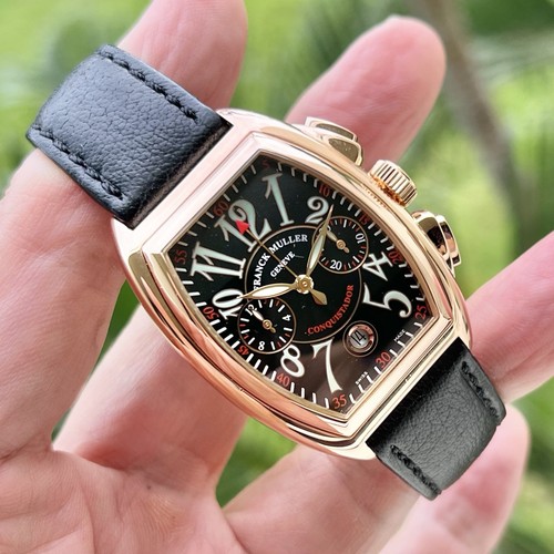 18k rose gold black franck - 18k,