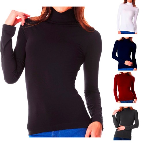 Maglia donna collo alto - maglia,