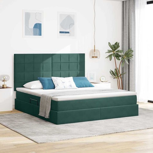 Letto con contenitore led - letto, e