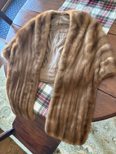 Stola pelliccia visone vintage