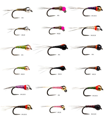 Assortimento mosche pesca a - assortimento, 36