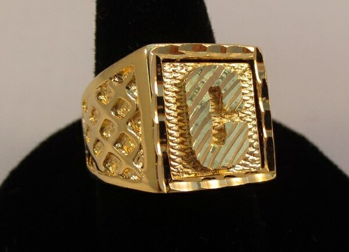 Anello hip hop - anello, iniziale