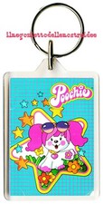 Poochie timbrino timbro stampino zaino cartella diario quaderno PORTACHIAVI