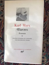 LA PLÉIADE      KARL MARX