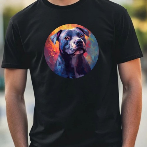 Shirt uomo pitbull fantasia - uomo,