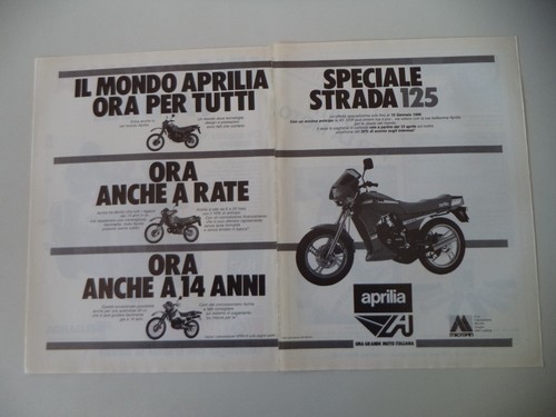Advertising pubblicità 1986 - pubblicità,