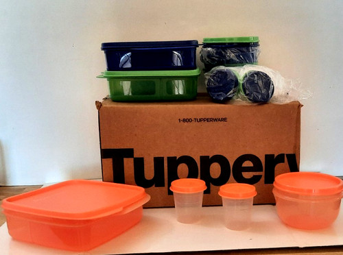 New tupperware lunch - new,
