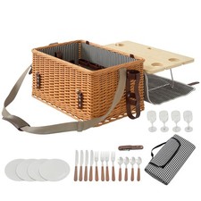 Outsunny Cesta da Pic Nic per