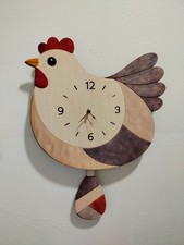 Orologio pendolo gallina - orologio,