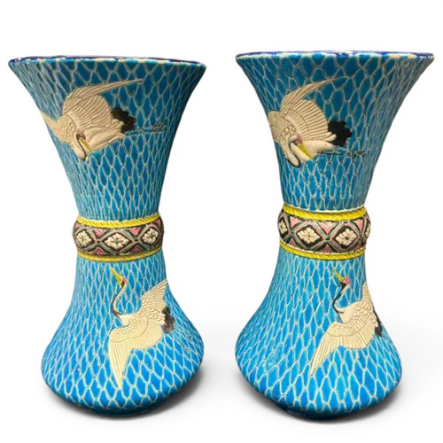 Antica gru ceramica giapponese